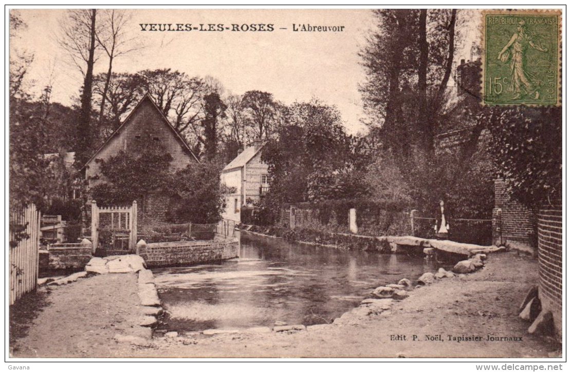 76 VEULES-les-ROSES - L'abreuvoir - Veules Les Roses