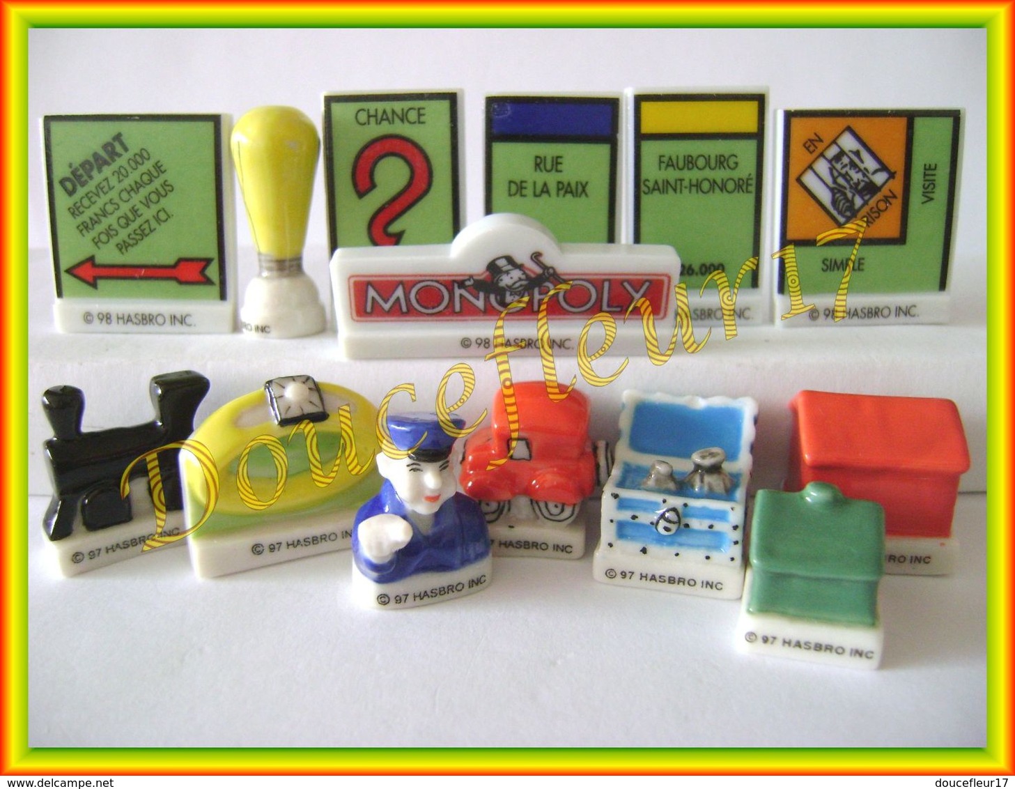 Monopoly .. Série Complète De 14 Fèves ... Ref AFF : 66-1999 ... (pan 0026) - Sports