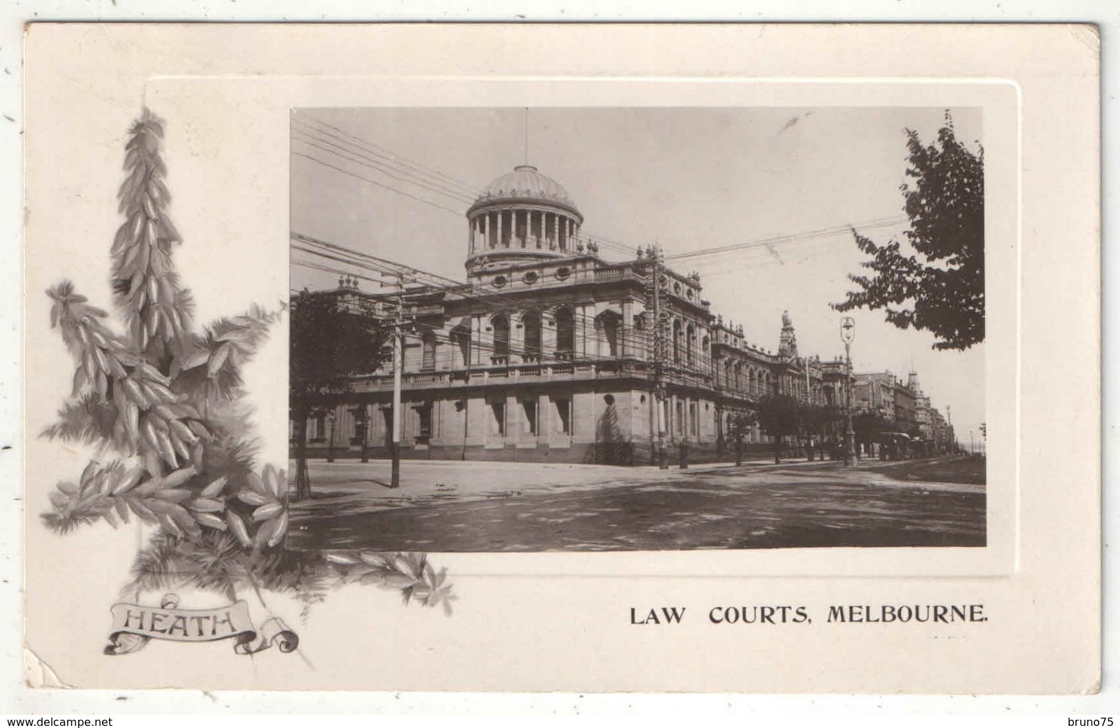 Law Courts, Melbourne - 1910 - Melbourne