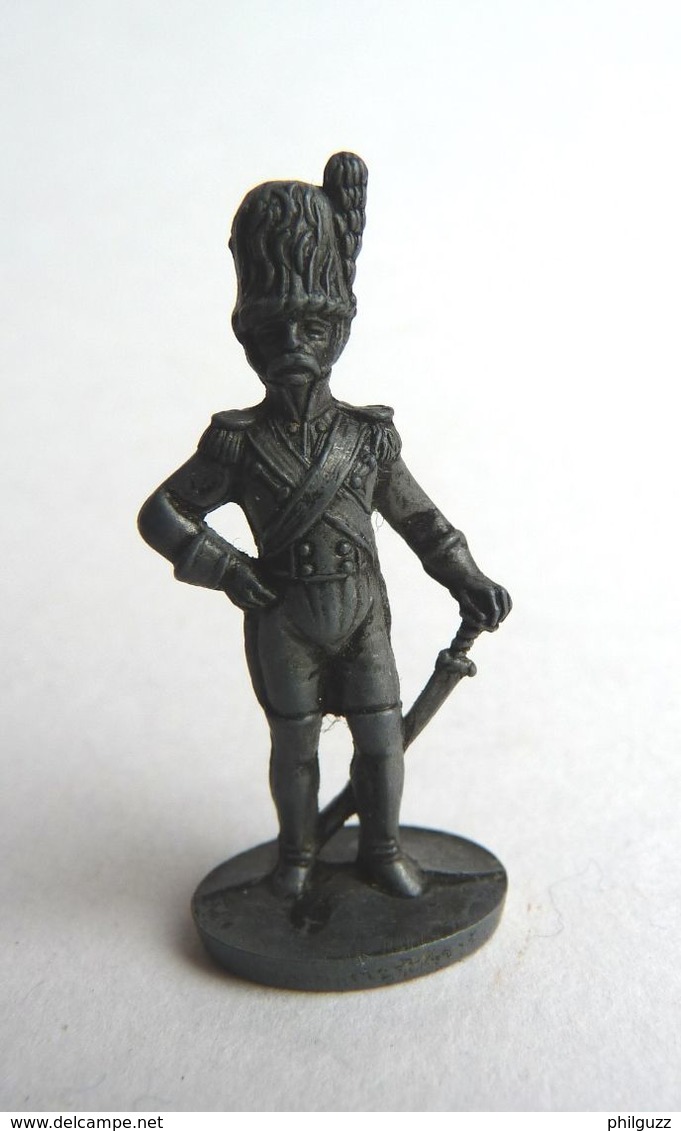 FIGURINE KINDER  METAL FER MOUSQUETAIRE WRUTTEMBERG 35 Mm 1 80's - Figurines En Métal