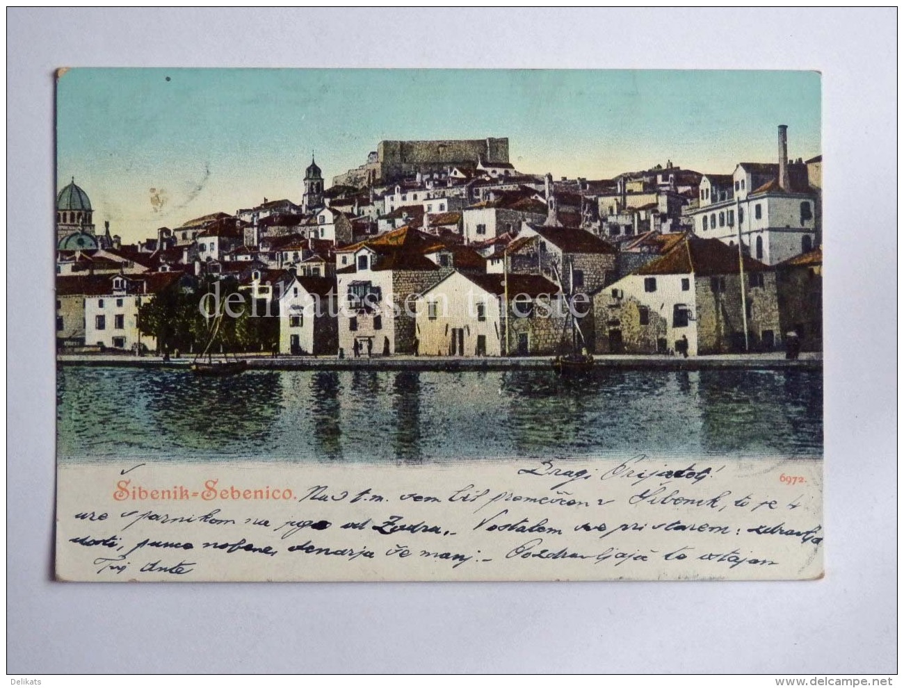 SEBENICO SIBENIK DALMAZIA Croazia  AK Old Postcard 6972 - Croatia