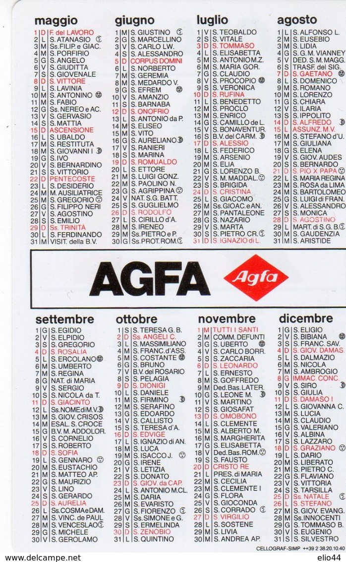 AGFA - - Tamaño Pequeño : 1991-00