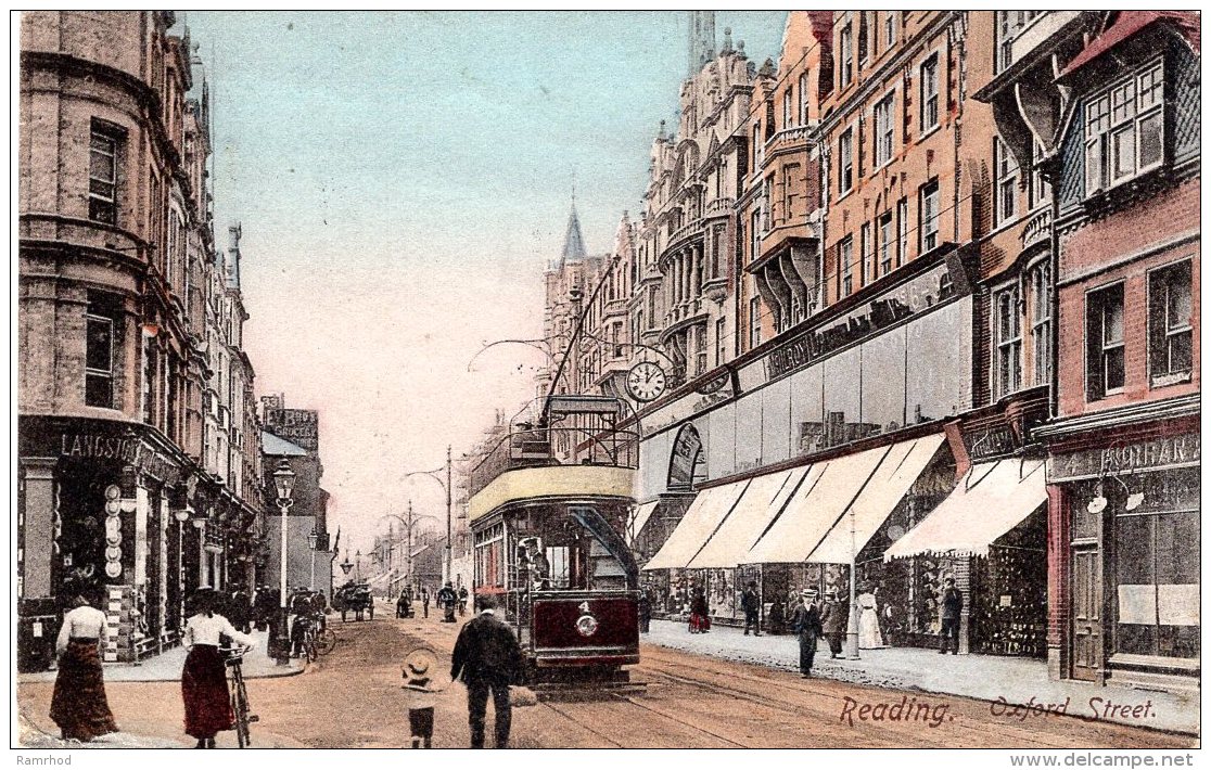 READING - Oxford Street (Frith) 1900-1910?, Used - Reading