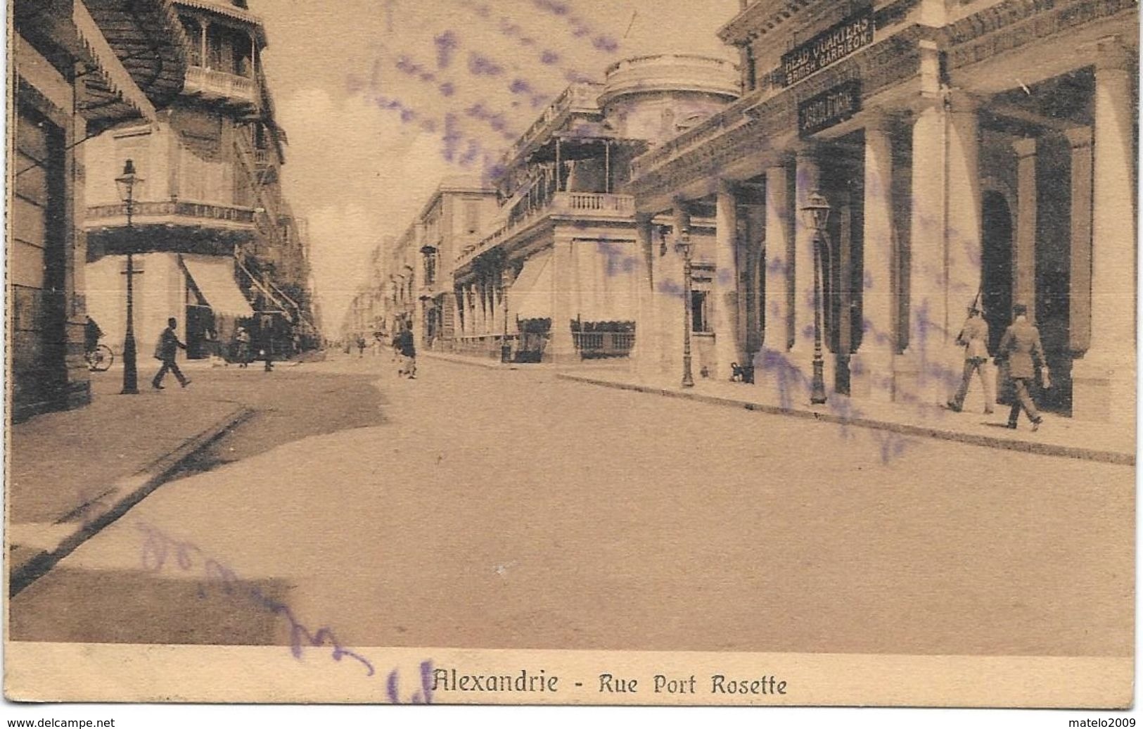 ALEXANDRIE - Rue Port Rosette - Alexandrië