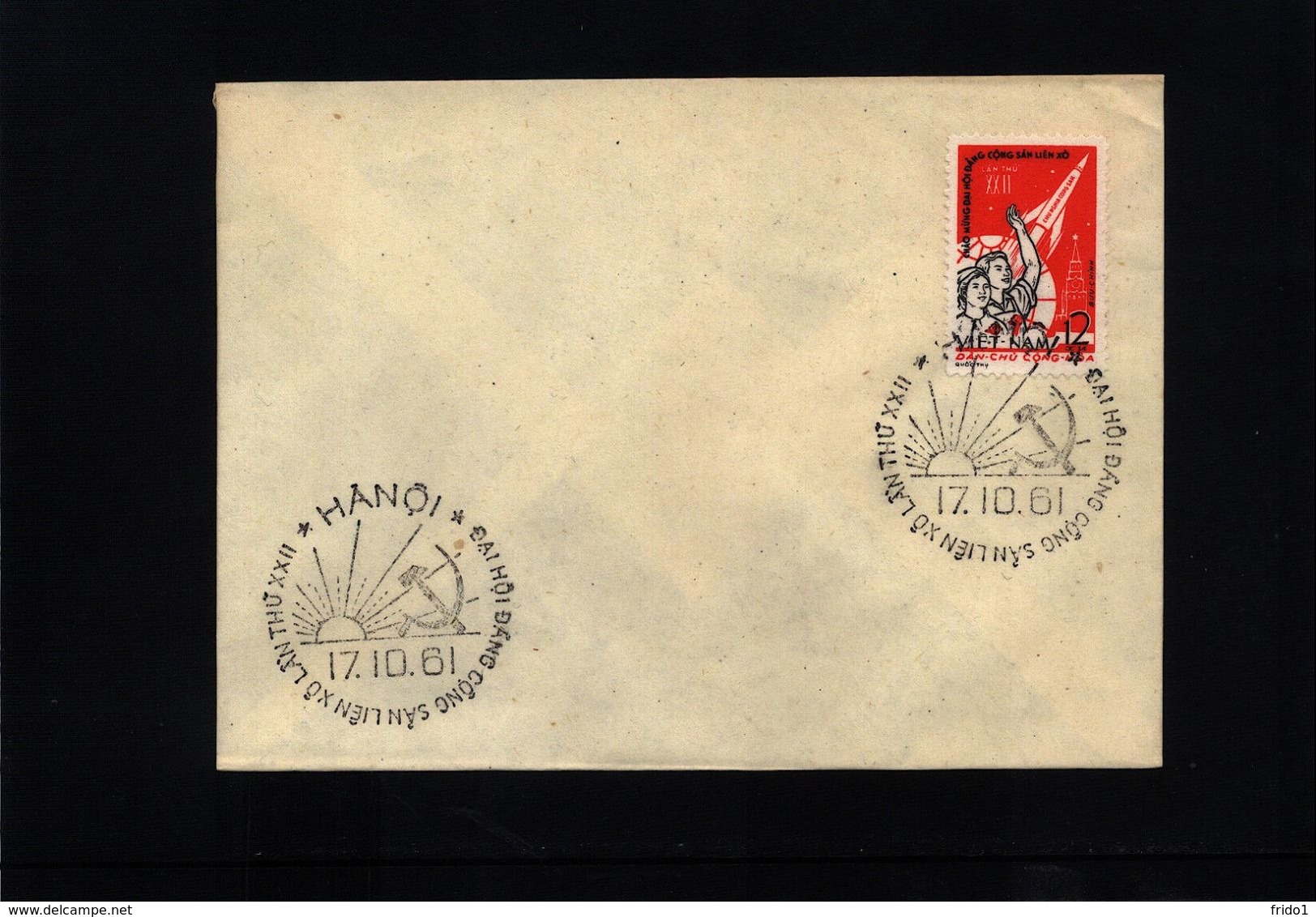 Vietnam 1961 Space / Raumfahrt  Interesting Cover - Asia