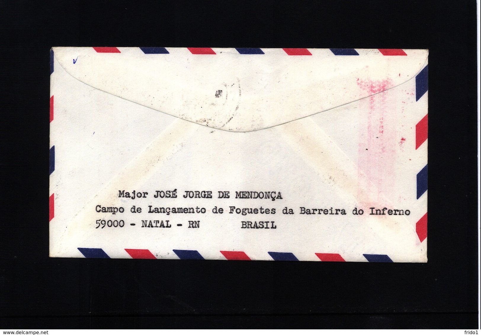 Brazil 1979 Space / Raumfahrt  Interesting Cover With Original Autogrammes - Sud America