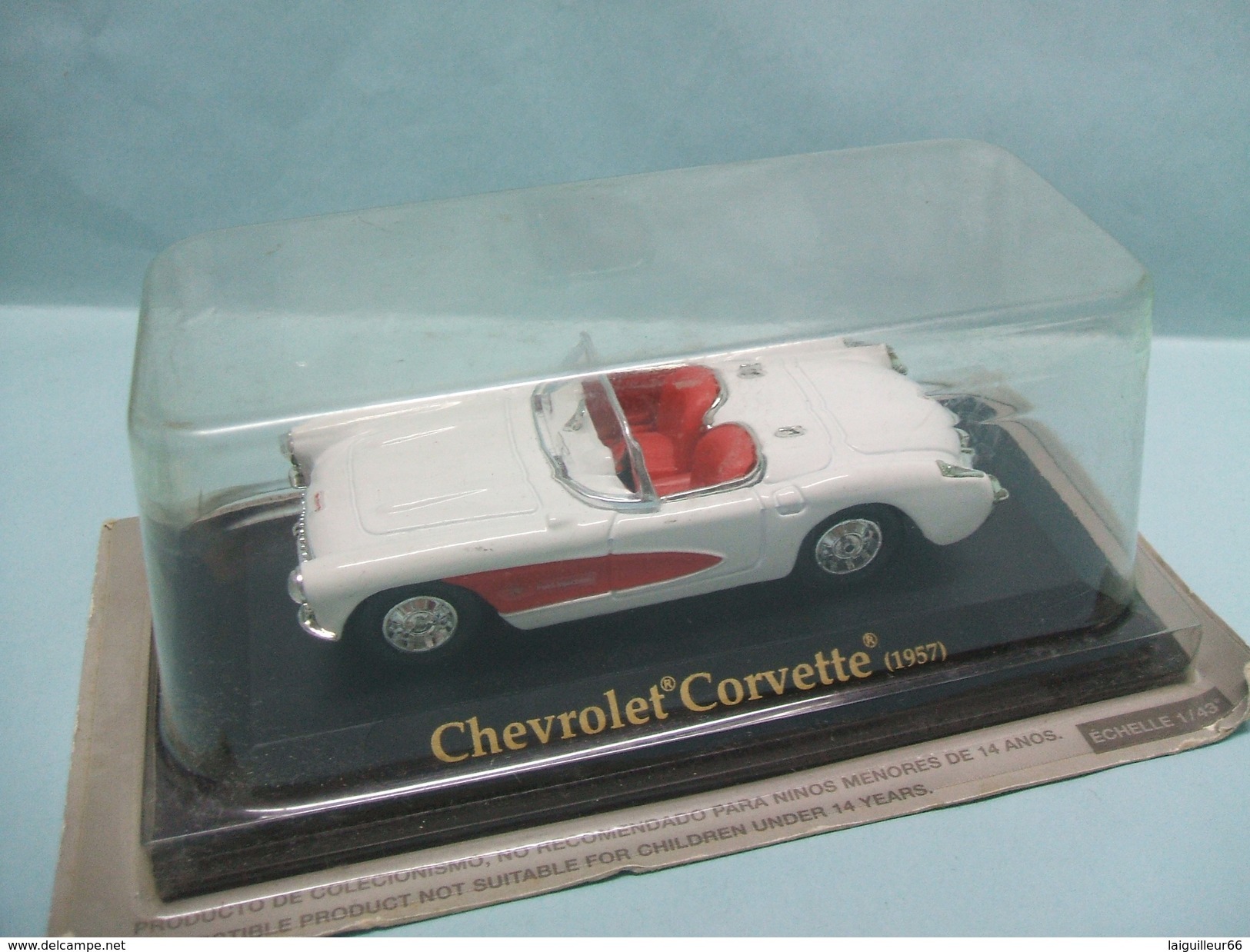 Road Signature - CHEVROLET Chevy CORVETTE 1957 Convertible Cabriolet Blanc NBO 1/43 - Other & Unclassified