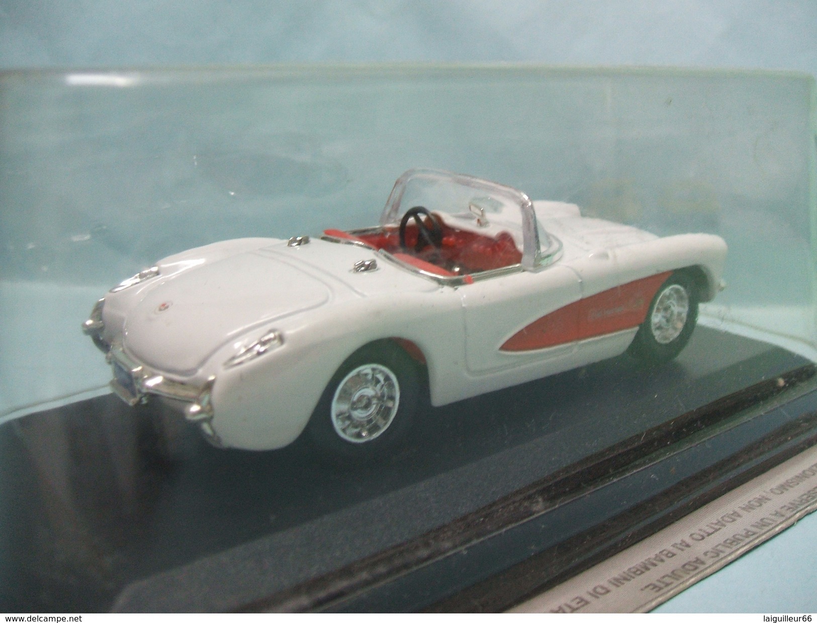 Road Signature - CHEVROLET Chevy CORVETTE 1957 Convertible Cabriolet Blanc NBO 1/43 - Other & Unclassified