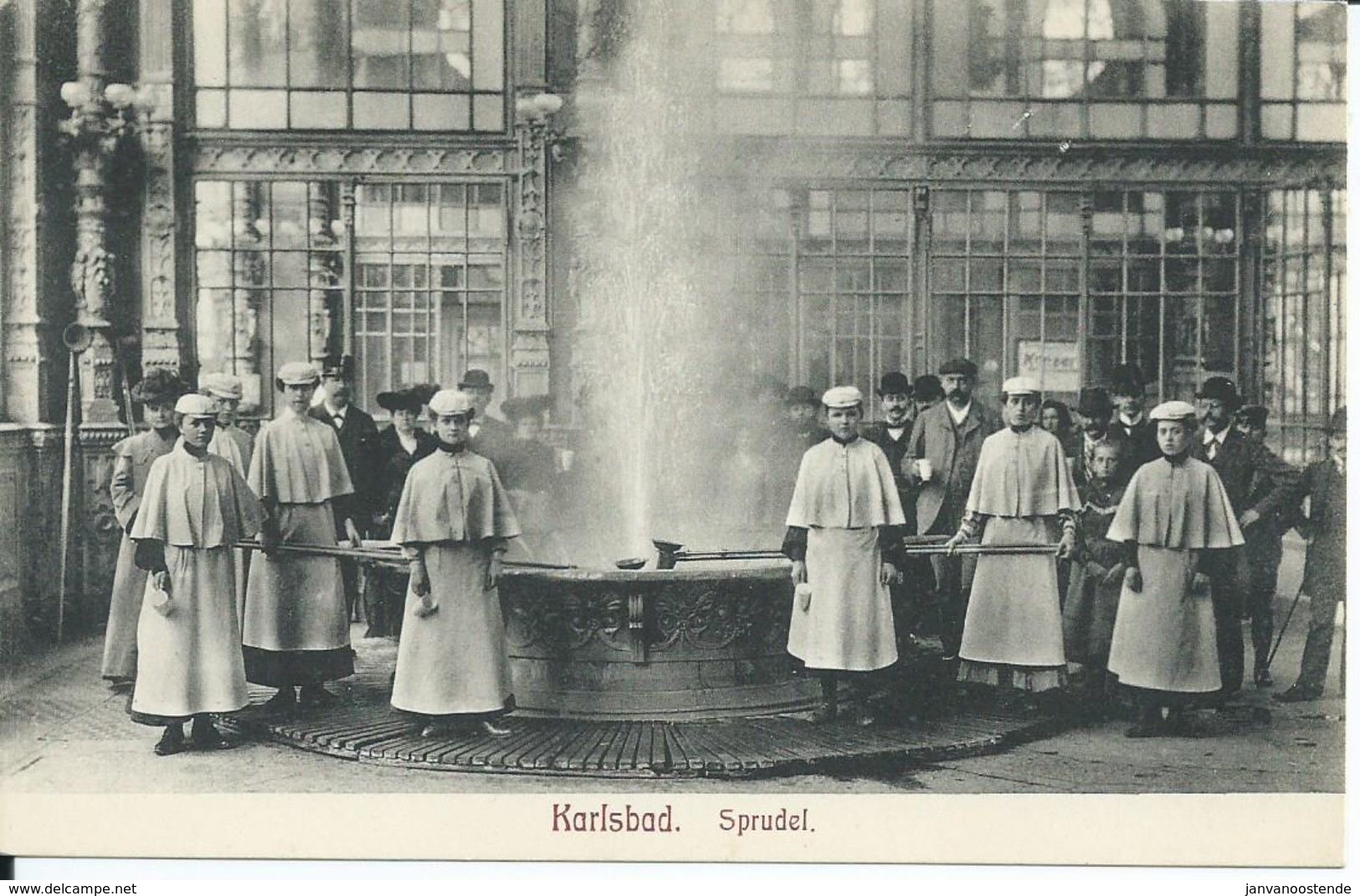 1864. Karlsbad * Sprudel - República Checa