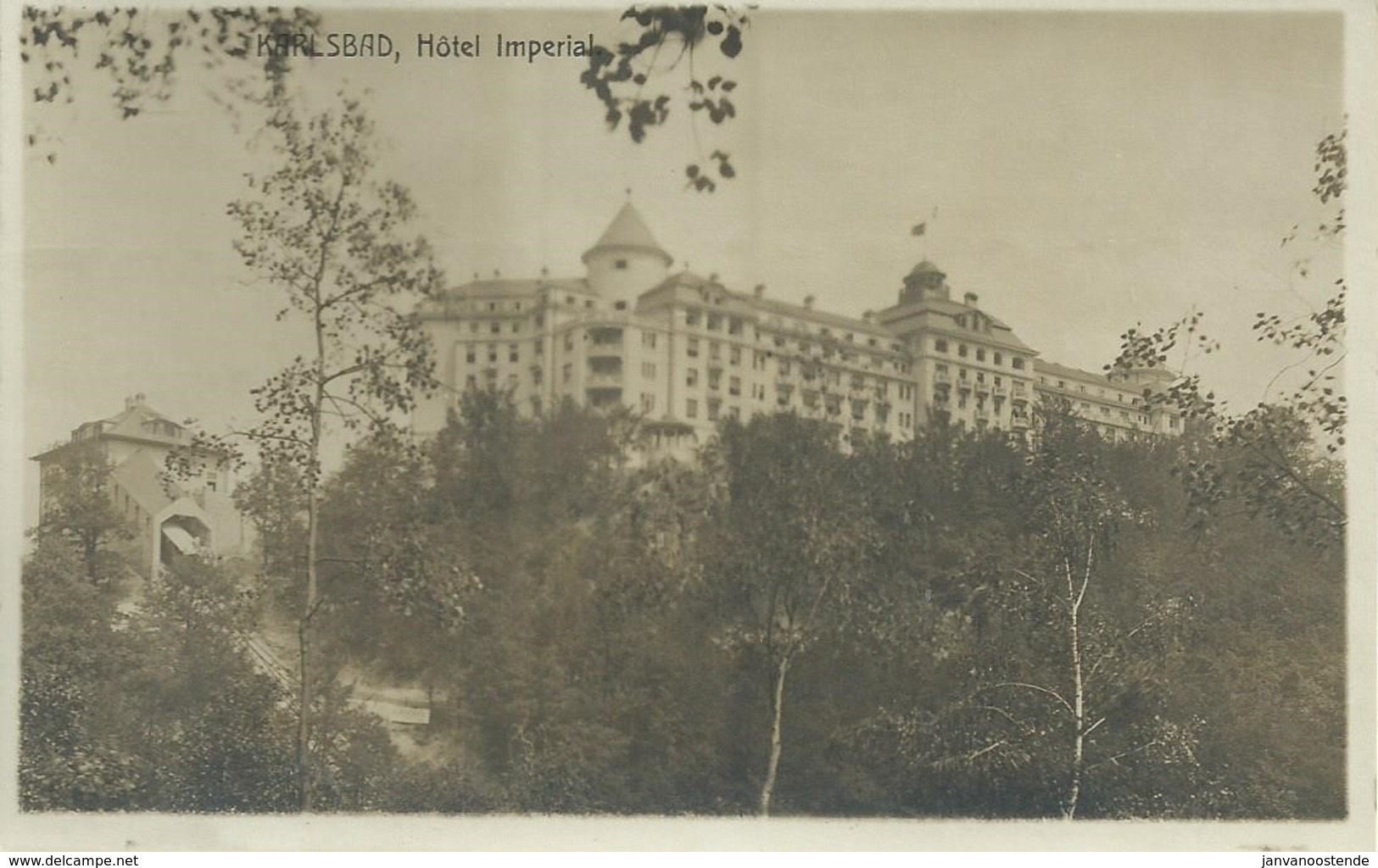 1896. Karlsbad - Hotel Imperial - República Checa