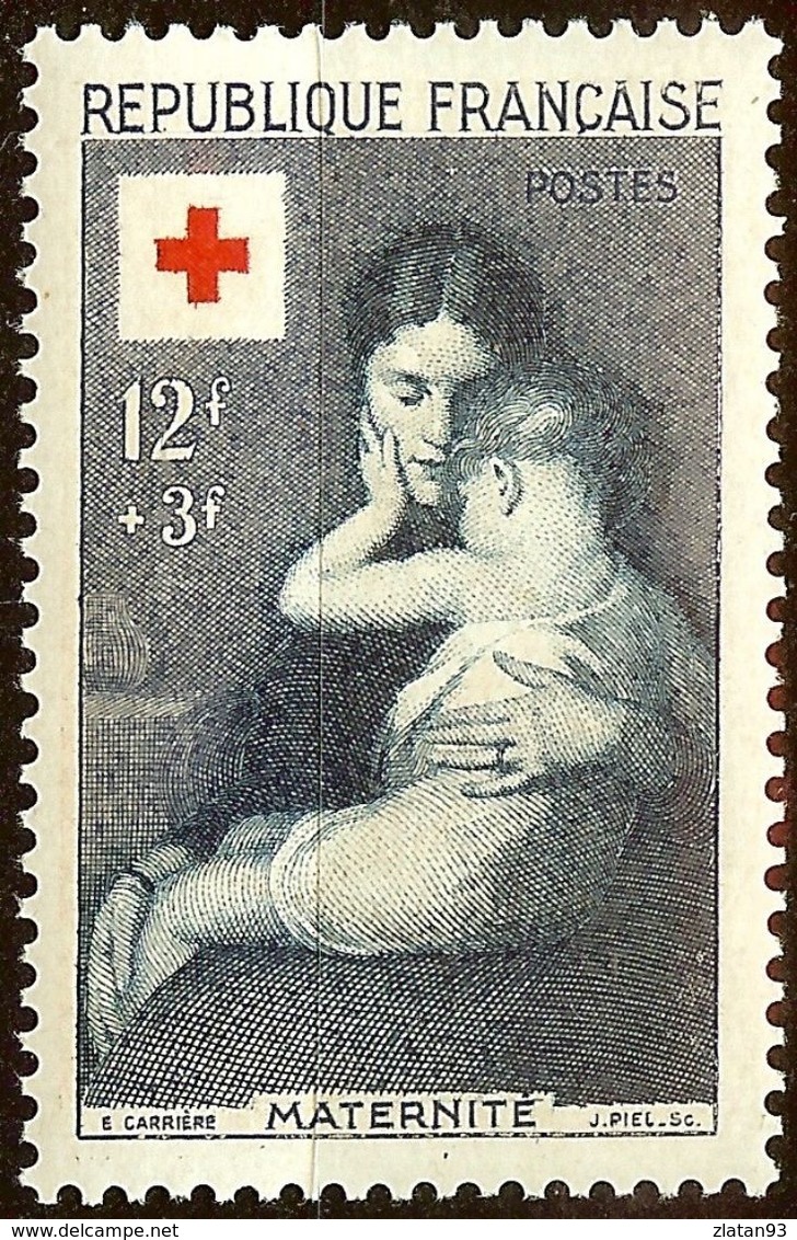 TIMBRE FRANCE CROIX-ROUGE 1954 N°1006 Et N°1007 NEUF Avec GOMME* Cote 18 Euro - Nuovi