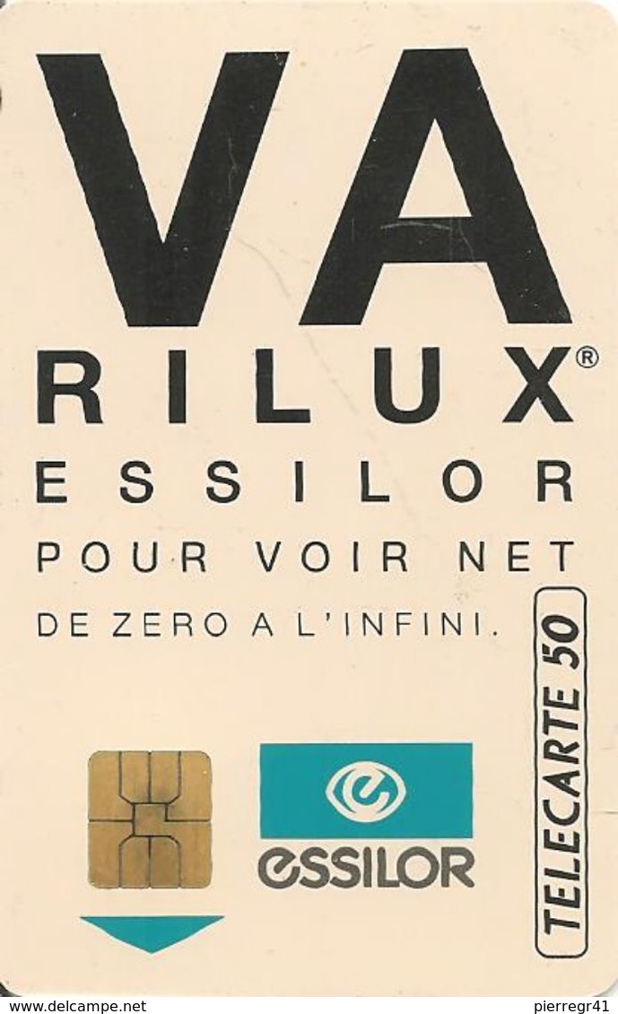 CARTE¤-PUBLIC-F317A.711-2 Arrondi-50U-SO3-12/92-VARILUX 2-UTILISE-TBE - 1992