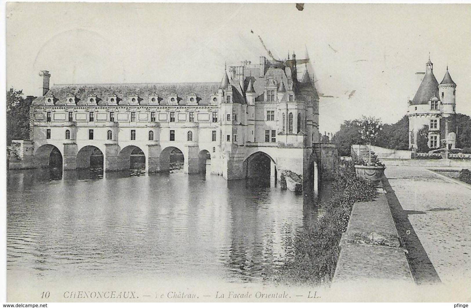 Chenonceaux - Façade Orientale Du Château, 1911 - Chenonceaux