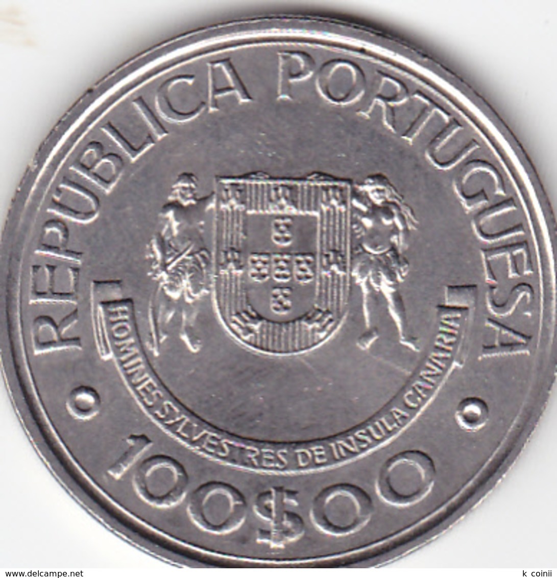 Portugal - 100 Escudos (100$00) 1989 - Canárias - UNC - Portugal