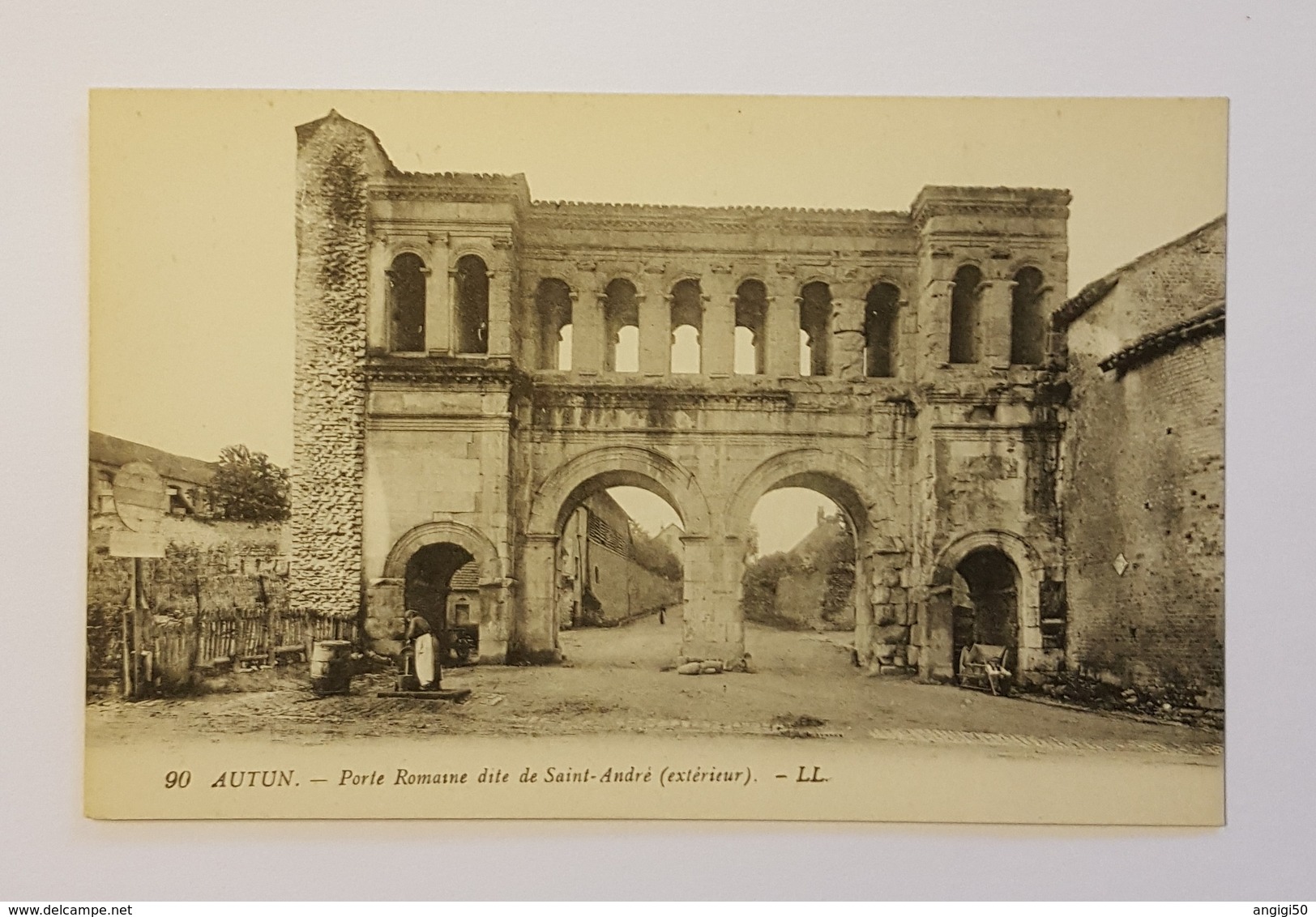 AUTUN    PORTE ROMANE DITE DE SAINT-ANDRE   DEPT 71 SAONE ET LOIRE - Autun