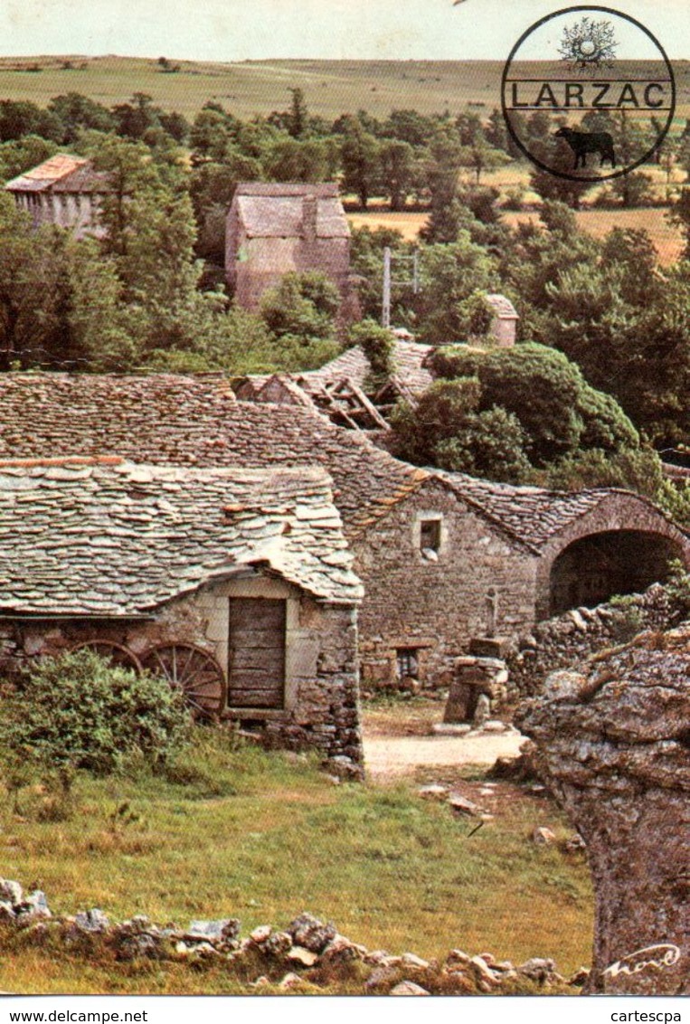 Causse Du Larzac Vieilles Maisons A La Blaquieres 1979 CPM Ou CPSM - Autres & Non Classés