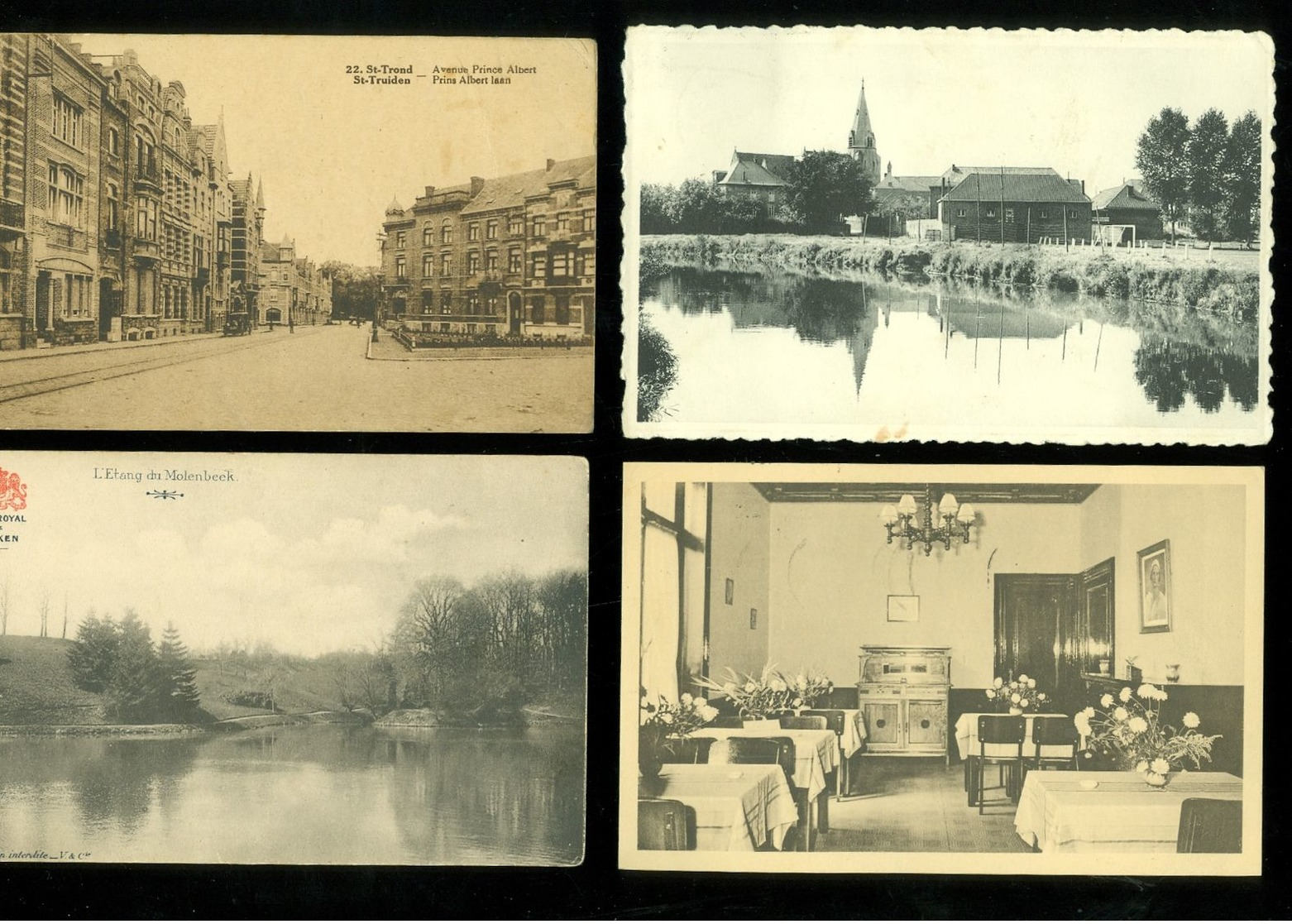 Grand beau lot de 100 cartes postales de Belgique  Groot mooi lot van 100 postkaarten van België - 100 scans