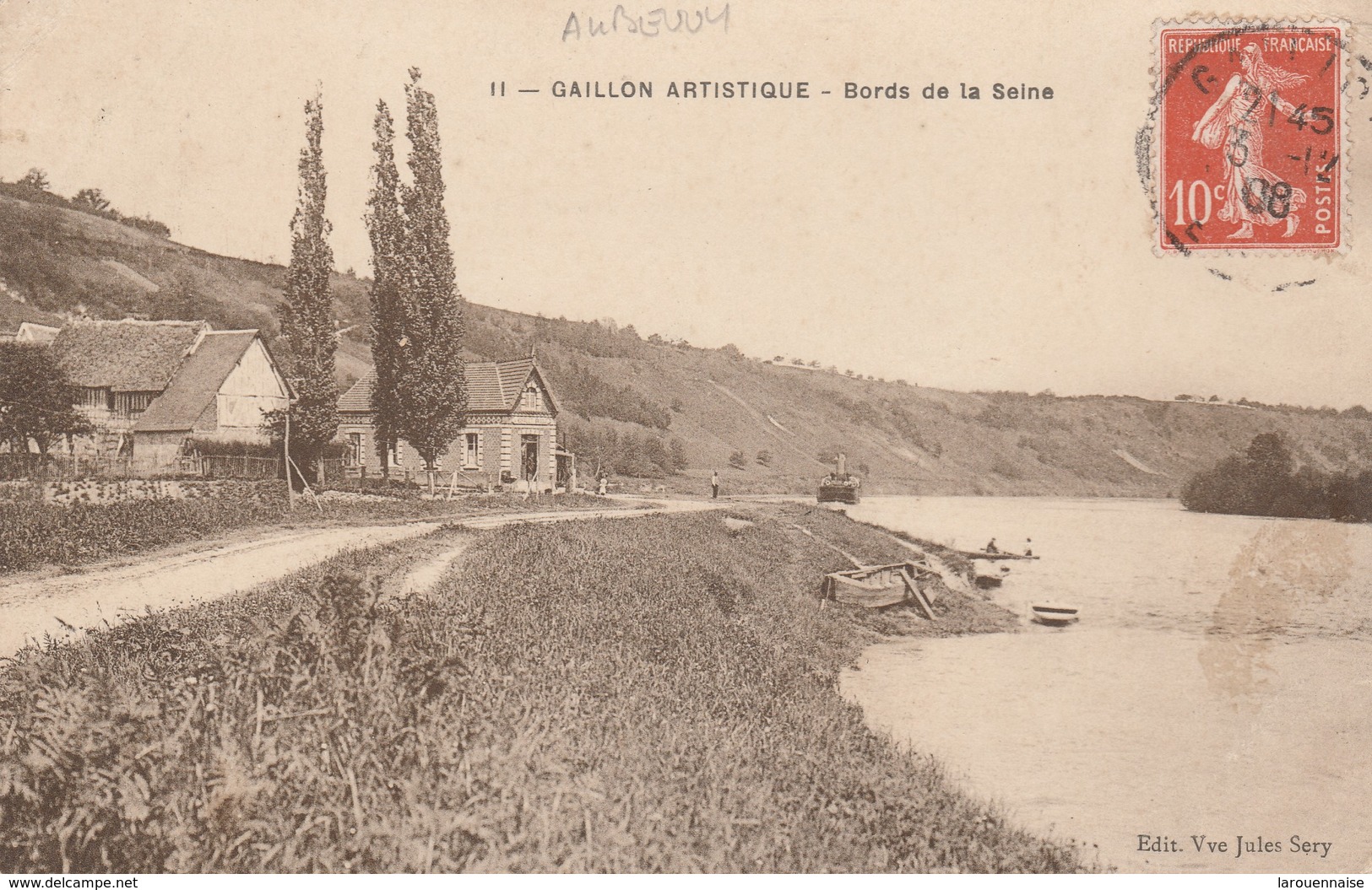 27 - AUBEVOYE - Bords De La Seine - Aubevoye