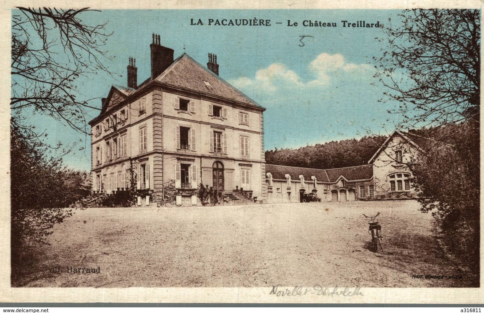 LA PACAUDIERE LE CHATEAU TREILLARD - La Pacaudiere