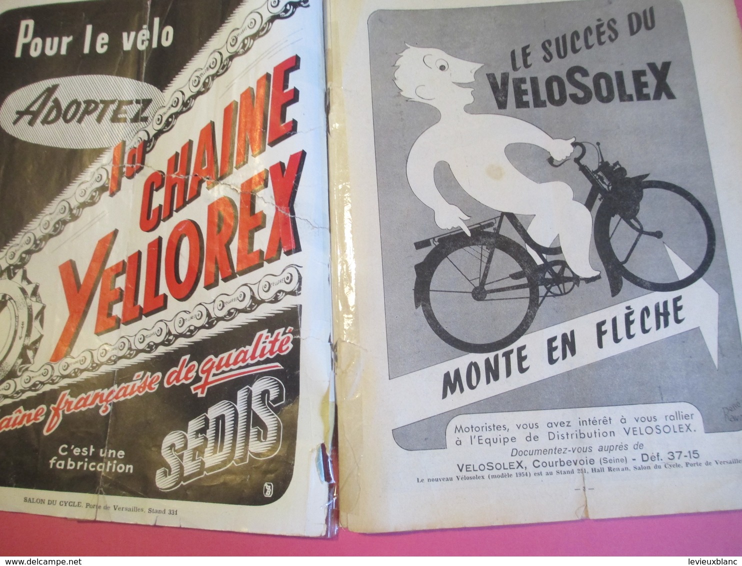 Revue D'époque/Cycles-Cyclomoteurs-Scooters/N° 22/40éme Salon L'Automobile Cycle/Salon De Paris /N° Spécial/1953  AC140 - Motorräder