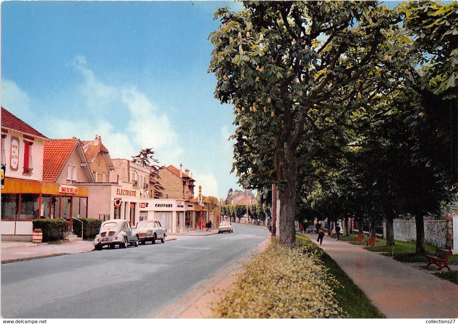 77-COMBS-LA-VILLE- RUE DE LA REPUBLIQUE - ALLEE DES MARRONNIERS - Combs La Ville