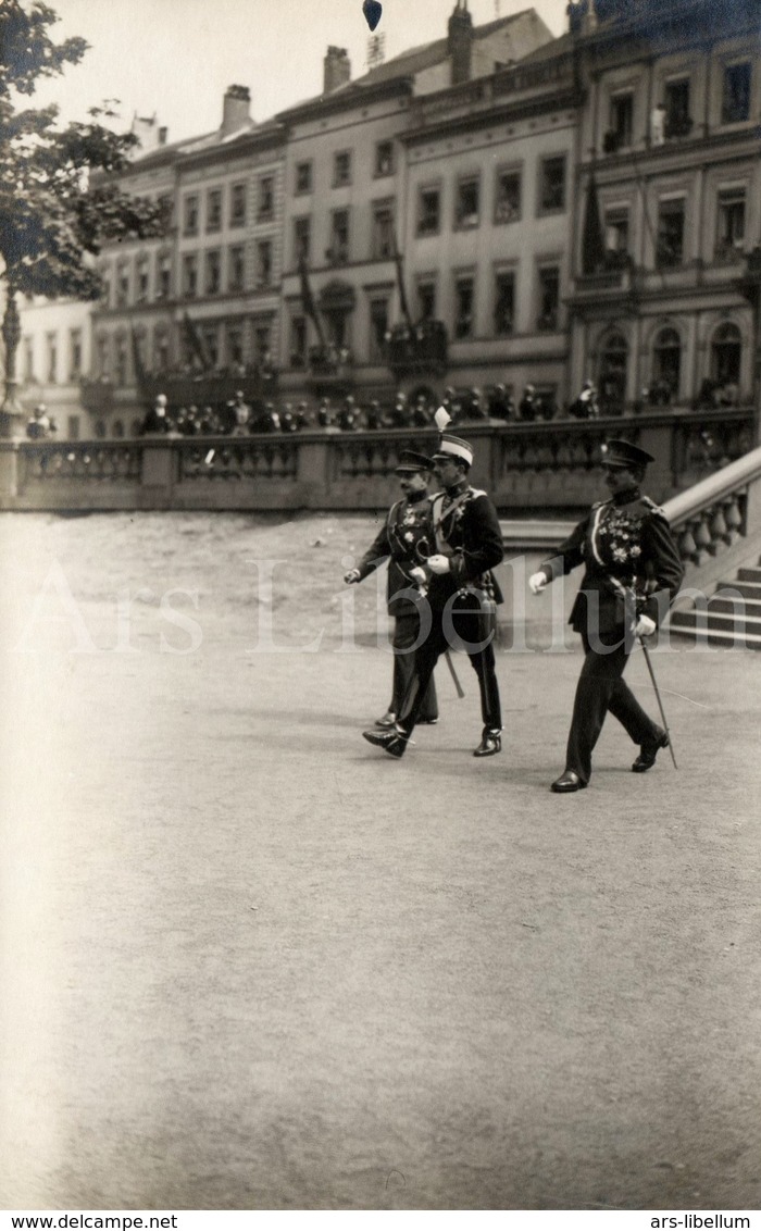 Postcard / ROYALTY / Belgique / Espagne / Spain / Bruxelles / Roi Albert I / Roi Alphonse XIII / 1923 / King - Fêtes, événements