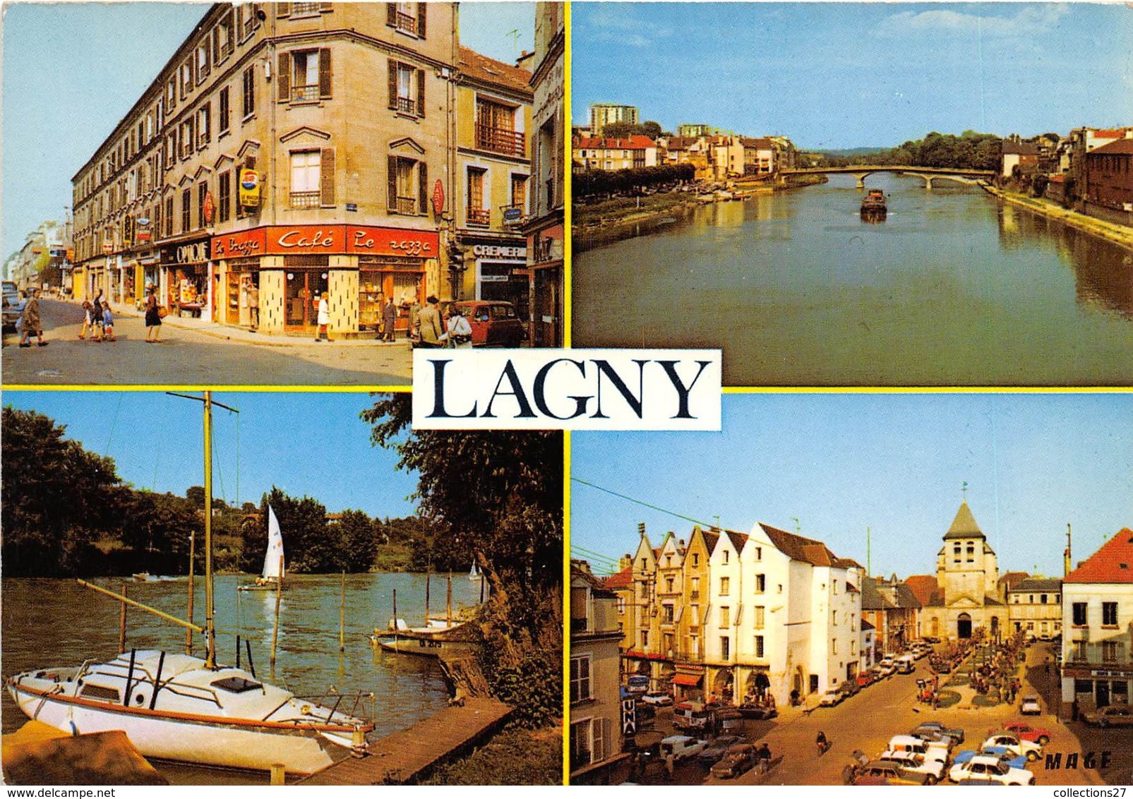 77-LAGNY-SUR-MARNE- - MULTIVUES - Lagny Sur Marne