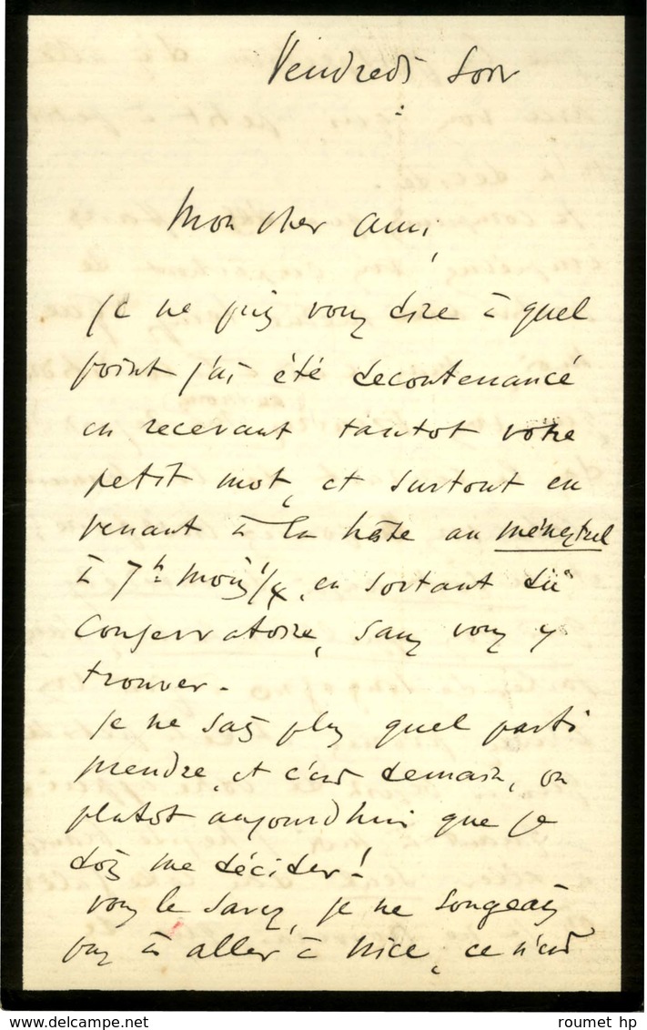 DELIBES Léo (1836-1891), Compositeur. - Other & Unclassified