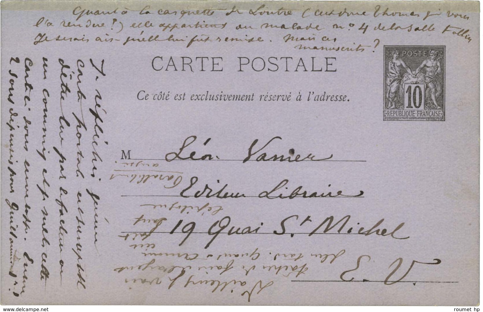 VERLAINE Paul (1844-1896), écrivain Et Poète. - Otros & Sin Clasificación