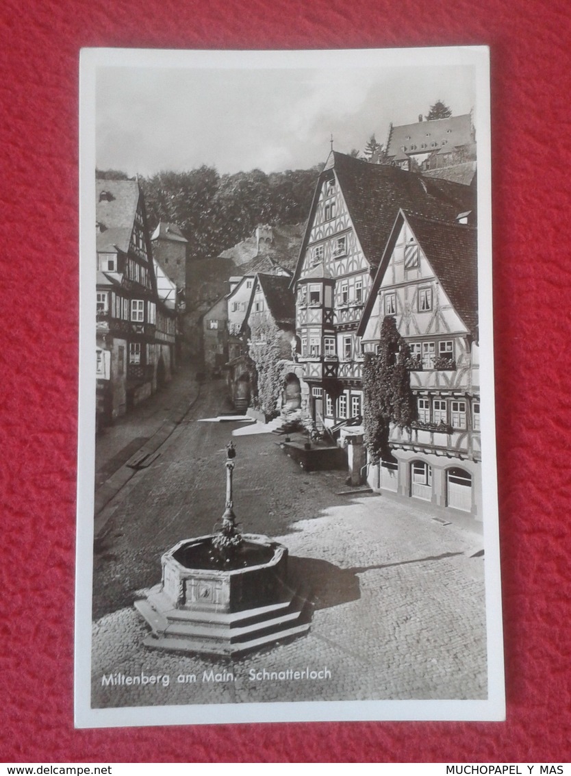 POSTAL POSTCARD POST CARD CARTE POSTALE ALEMANIA GERMANY DEUTSCHLAND MILTENBERG AM MAIN SCHNATTERLOCH VER FOTO/S Y DESCR - Miltenberg A. Main