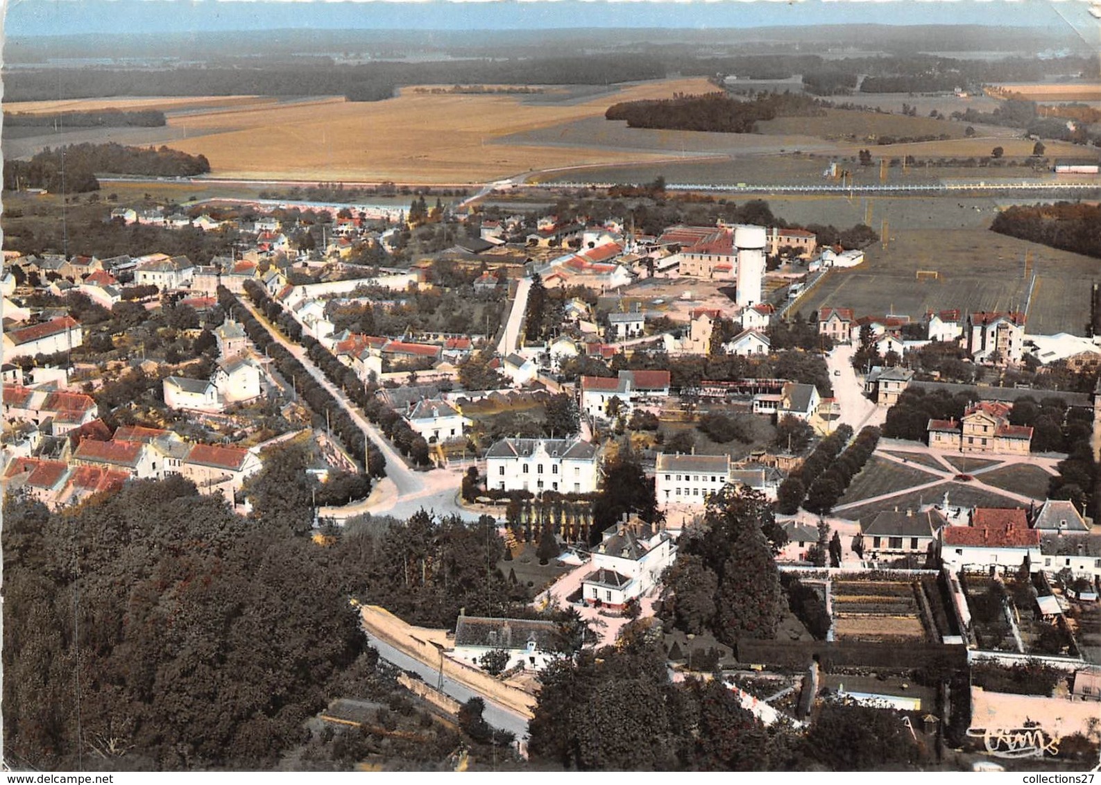 77-FONTENAY-TRESIGNY- VUE AERIENNE - Fontenay Tresigny