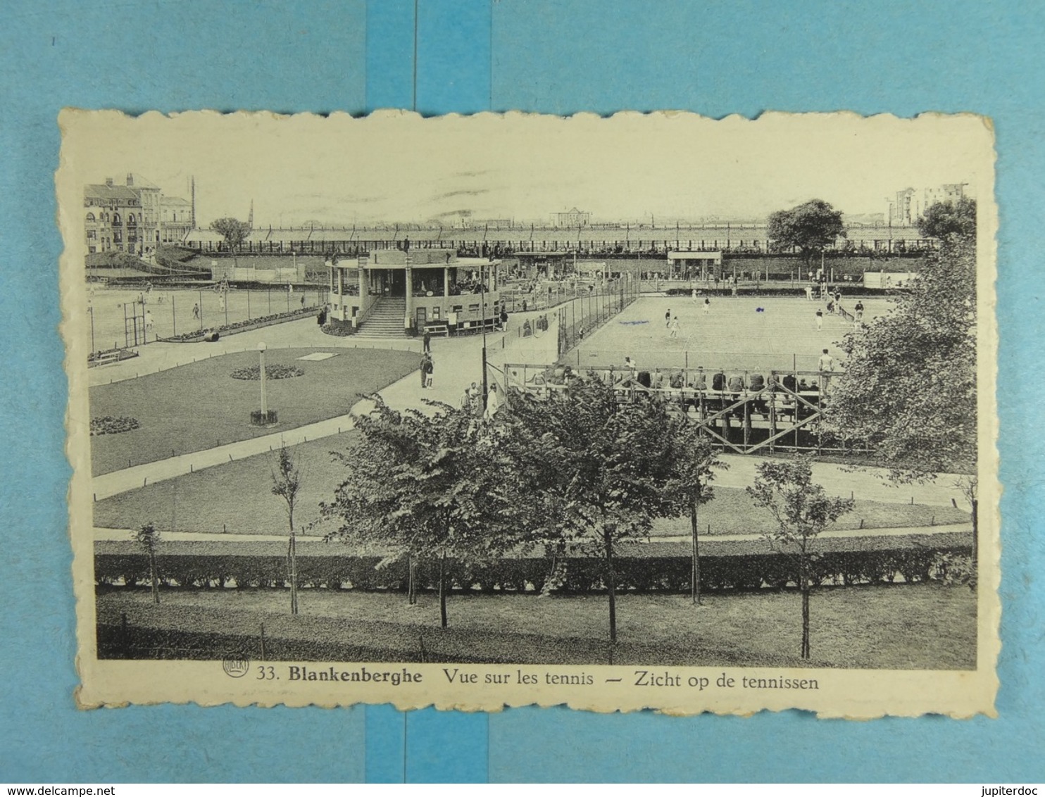 Blankenberghe Vue Sur Les Tennis - Blankenberge