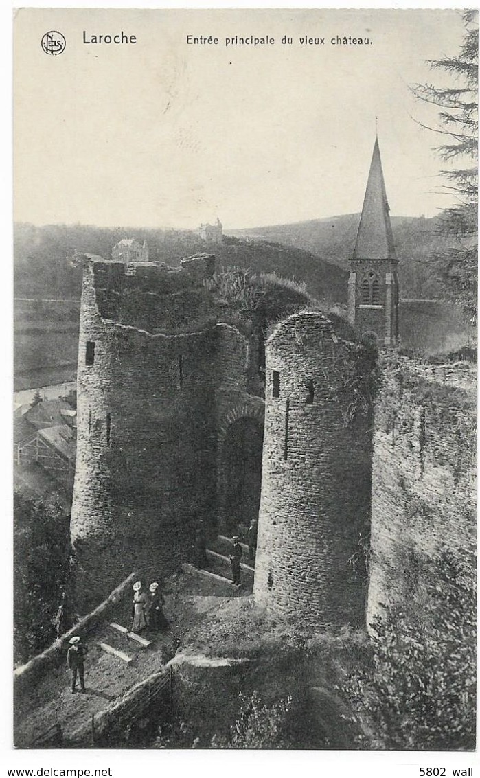 LA ROCHE-EN-ARDENNE : Entrée Principale Du Château - La-Roche-en-Ardenne