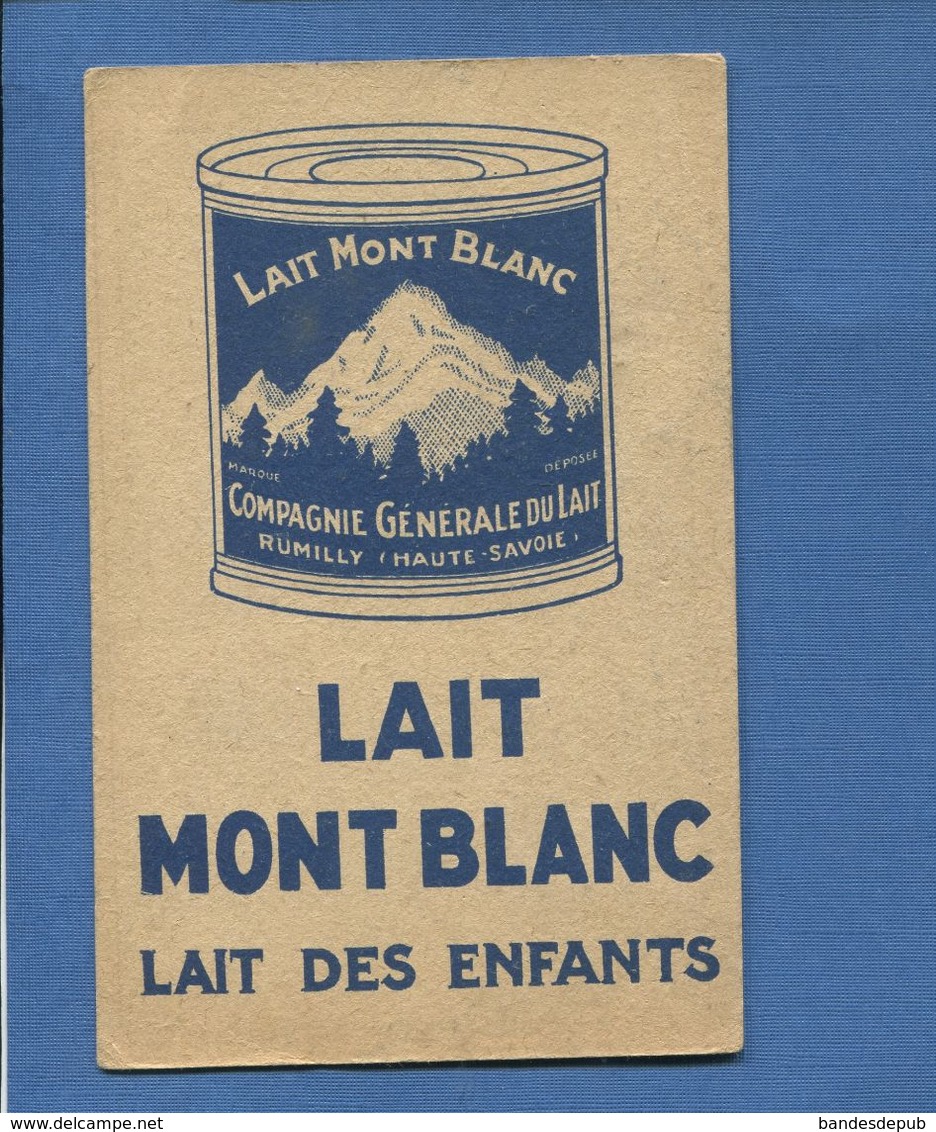 Lait Mont Blanc Compagnie Générale Du Lait Rumilly Haute-Savoiechromo Image Didactique Ours Polaire Ed Wartel - Autres & Non Classés