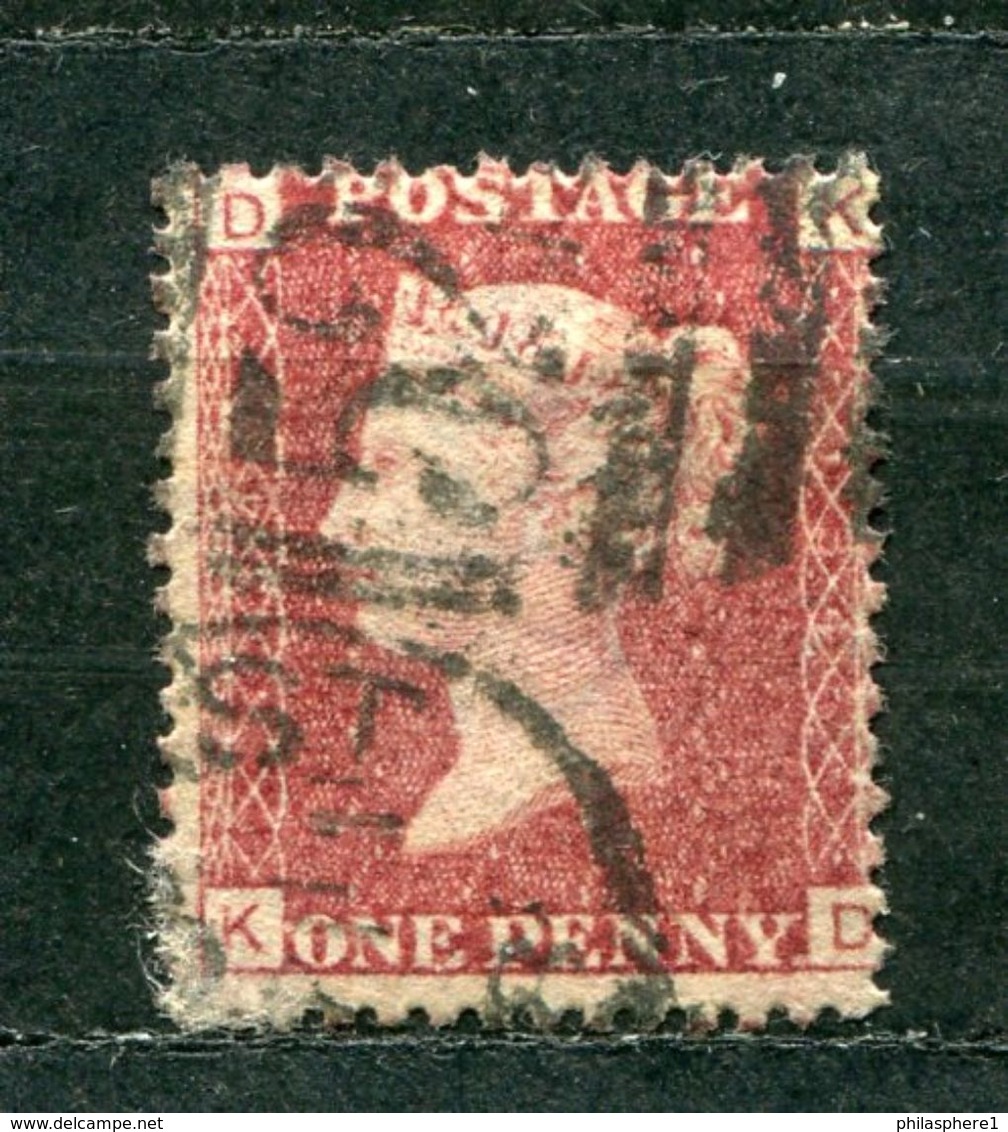 Great Britain Nr.16 Platte:134    (K-D)      O  Used      (784) - Oblitérés