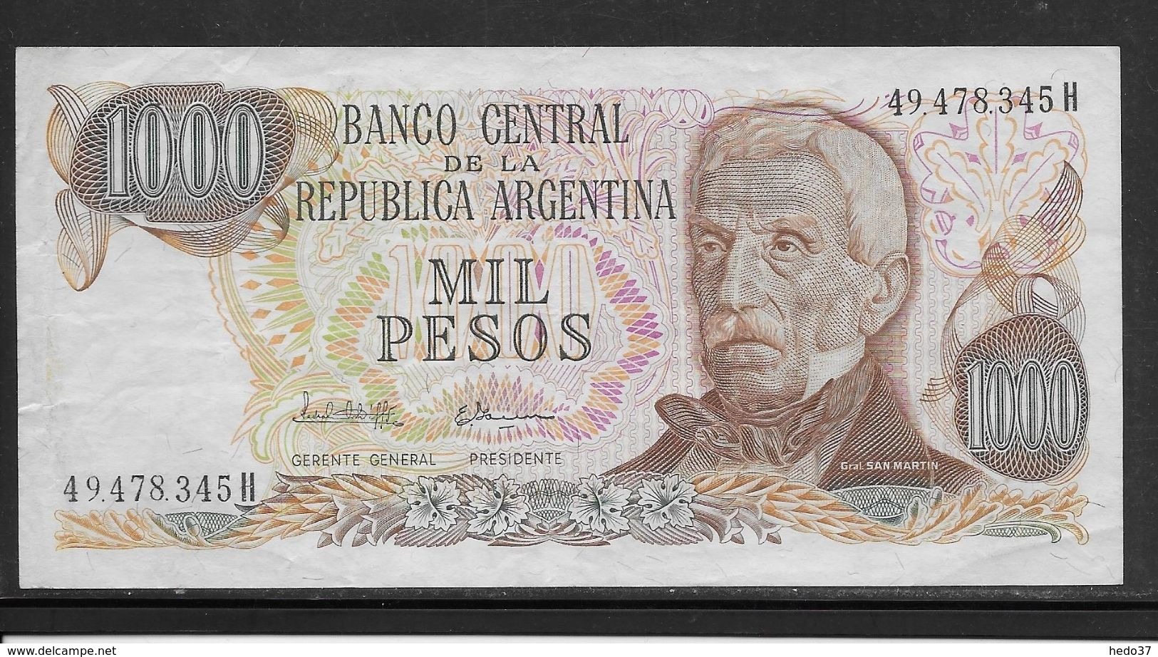 Argentine - 1000 Pesos - Pick N° 317 - SUP - Argentine