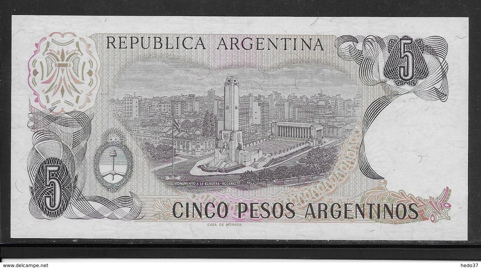 Argentine - 5 Pesos - Pick N° 312 - Neuf - Argentine