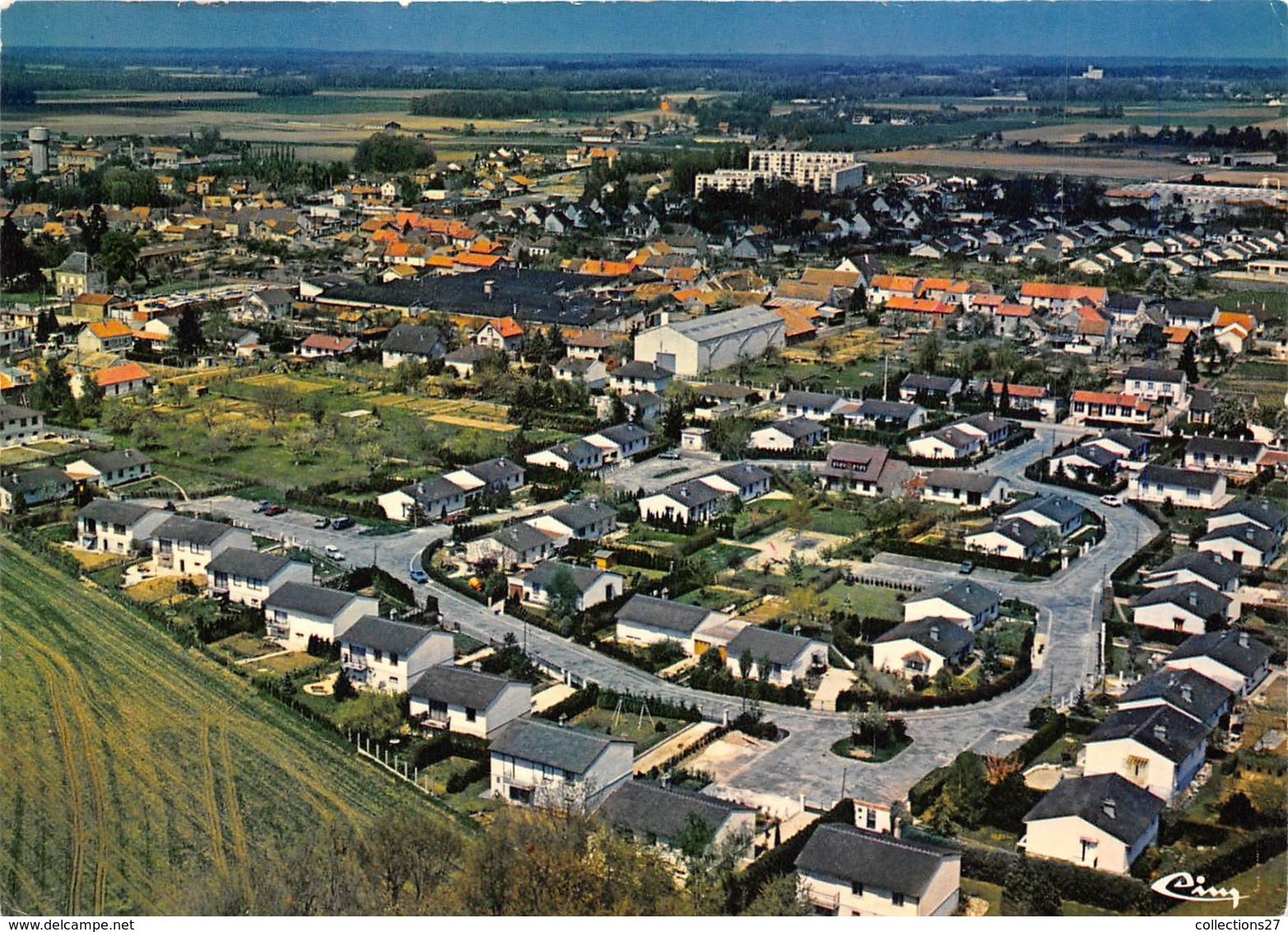 77-FONTENAY-TRESSIGNY- VUE GENERALE AERIENNE - Fontenay Tresigny