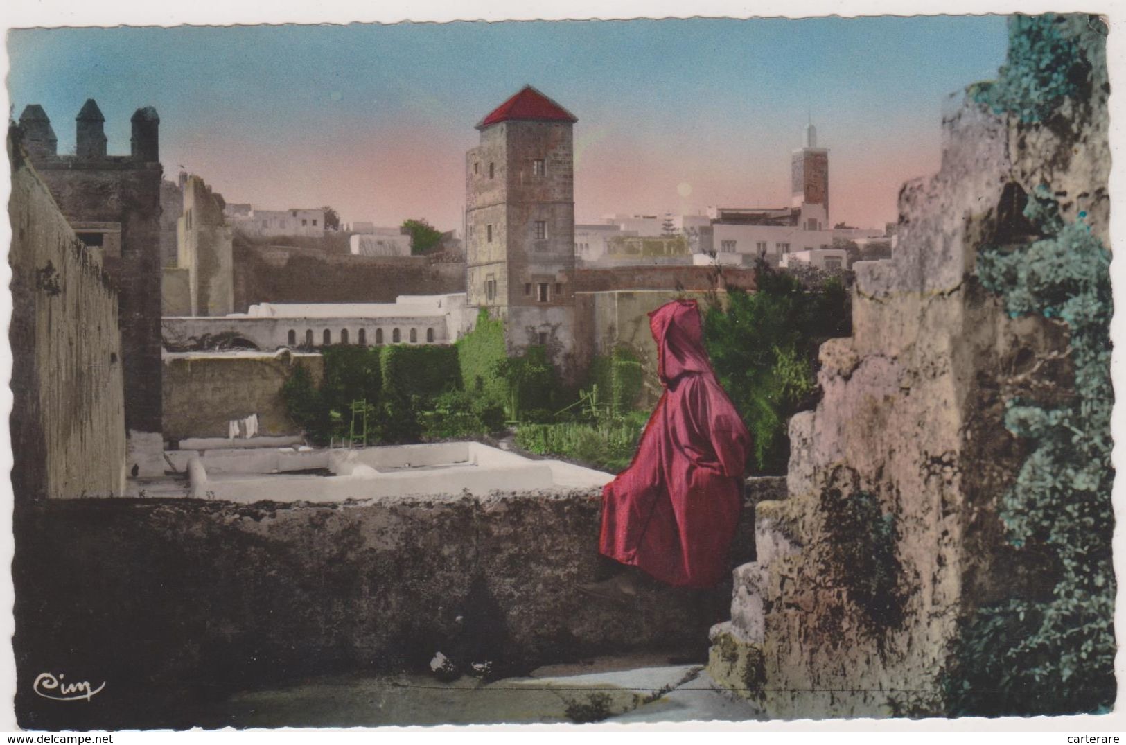 Afrique,MAROC,RABAT,tour Carrée, Mosquée Des Oudaias,endroit Biblique,saint Pour Les Musulmans,rare,édition Combier - Rabat