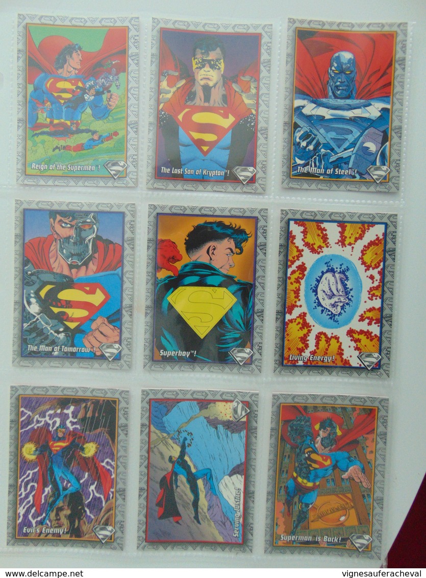 Cartes The Return Of Superman By Skybox (set Incomplet 90/100) - Catalogues