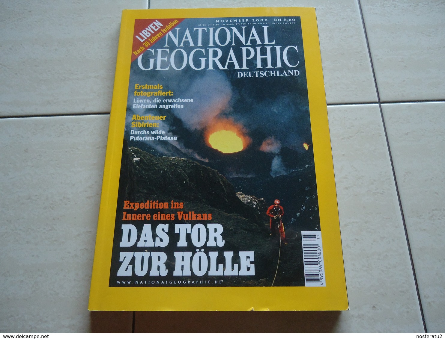 National Geographic (deutsch) Ausgabe 11/2000 - Autres & Non Classés