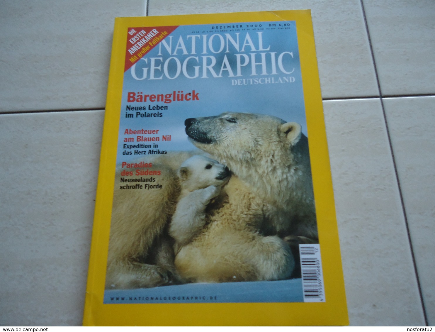 National Geographic (deutsch) Ausgabe 12/2000 - Autres & Non Classés