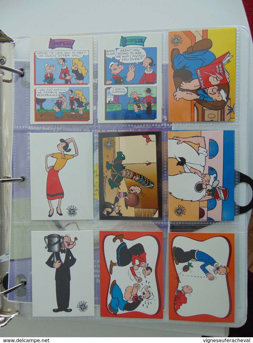 Cartes The World Of Popeye (set Incomplet 94/100 By King Features 1994) - Catalogues