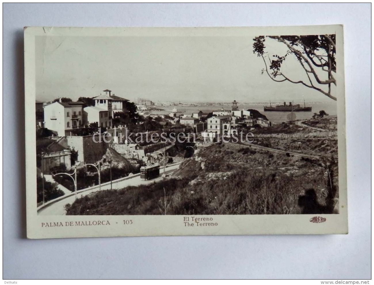 SPAGNA Espa&ntilde;a Spain PALMA DE MALLORCA El Terreno Maiorca AK Old Postcard - Mallorca