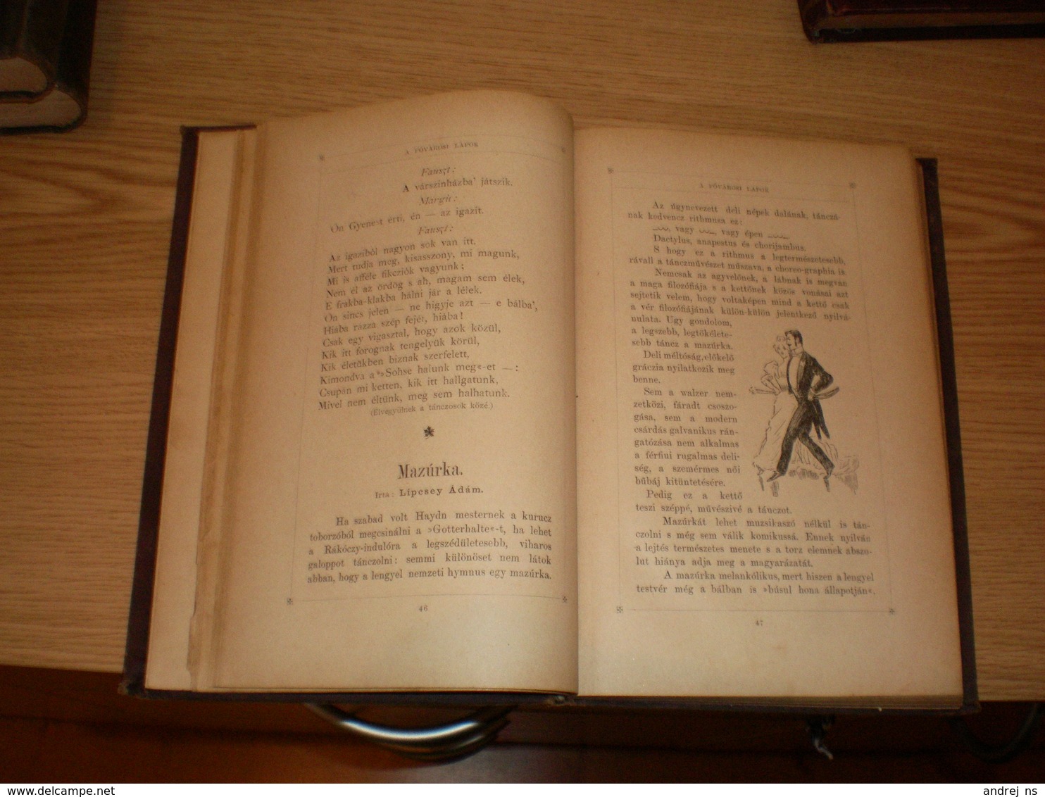 Hungary A Fovarosi Lapok Farsangi Emleke 1895 Porzsolt Kalman Budapest 1885 222 Pages - Oude Boeken