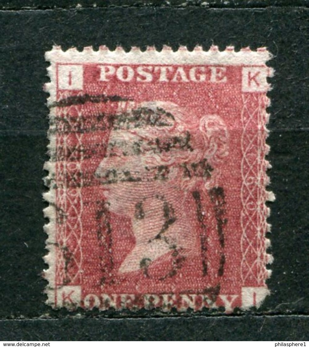 Great Britain Nr.16 Platte:160     (K-I)      O  Used      (830) - Oblitérés