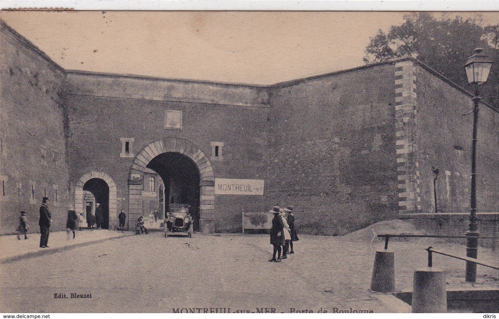 62- MONTREUIL-SUR-MER- PORTE DE BOULOGNE - Montreuil