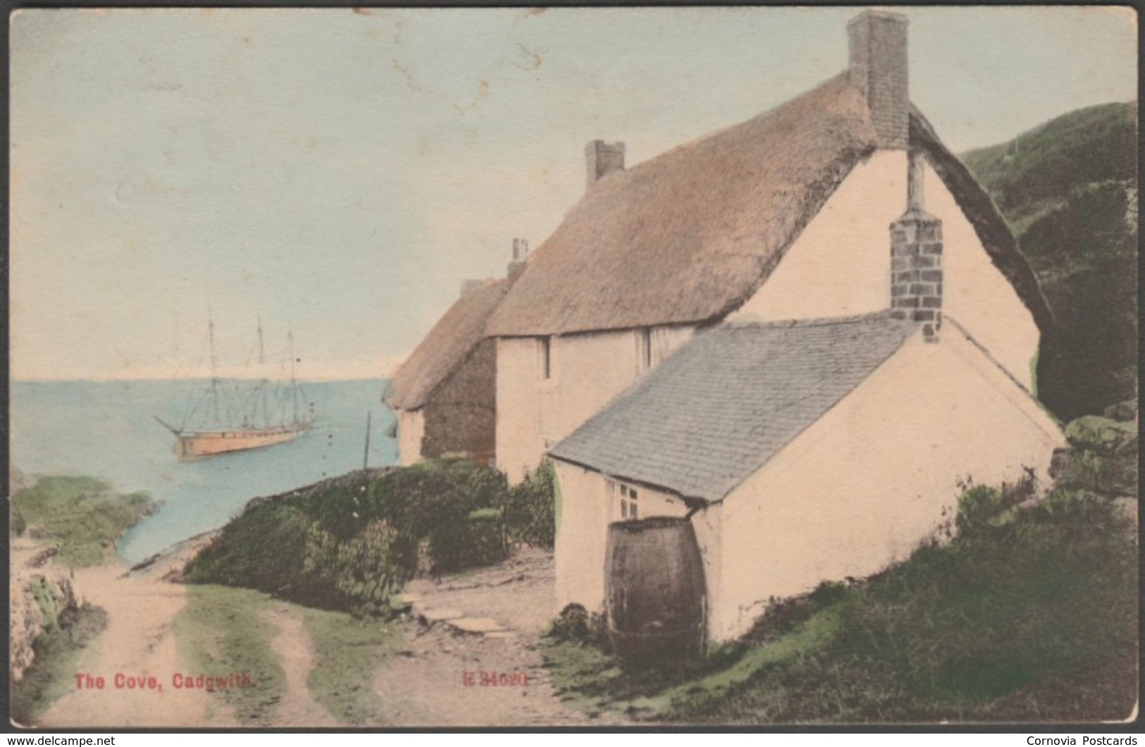 The Cove, Cadgwith, Cornwall, 1908 - Stengel Postcard - Other & Unclassified