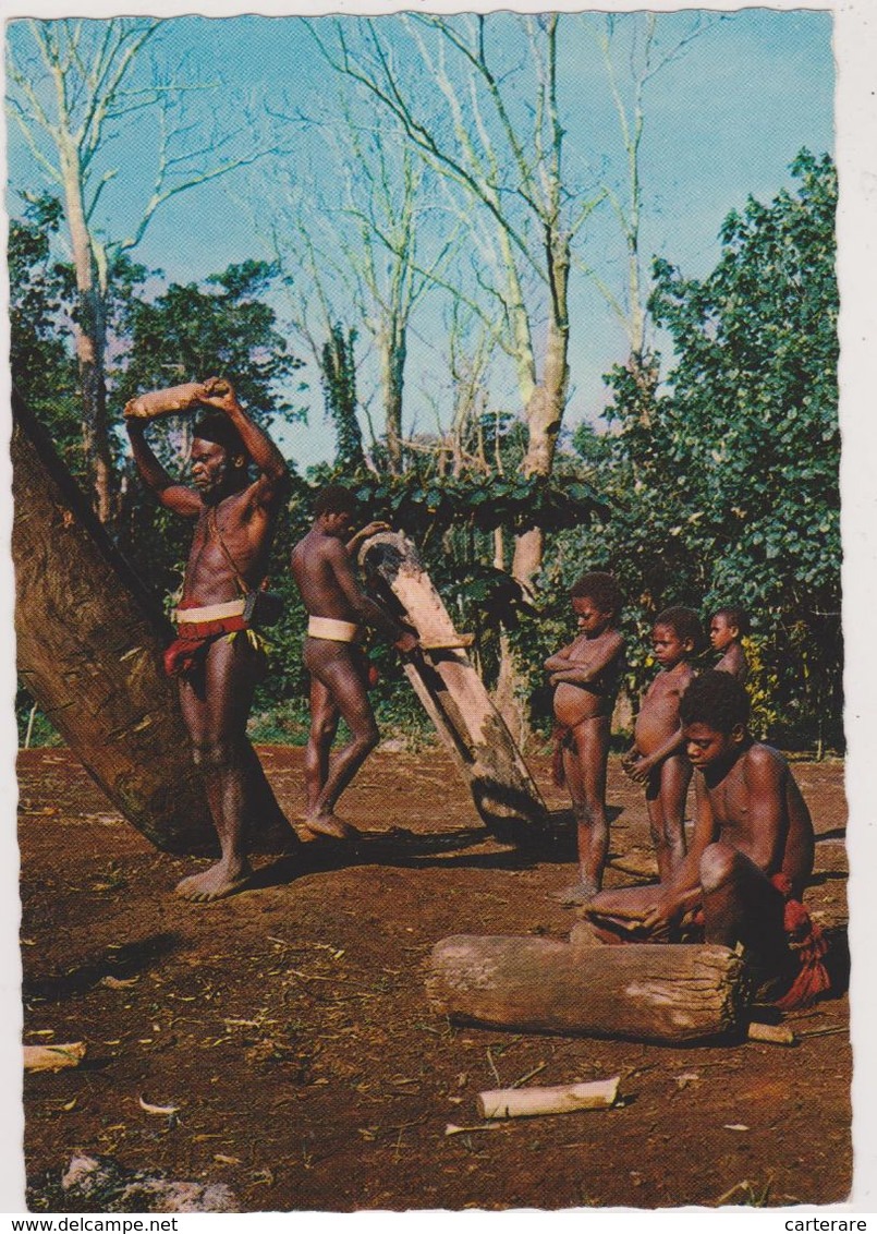 ILE DE MALLICOLO,VANUATU,nouvell Es Hébrides,ile Volcanique,BIG NAMBAS OF AMOK,joueur De TAM-TAM,avec Famille,rare - Vanuatu