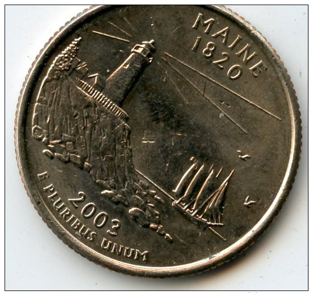 State 2003 Maine - 1999-2009: State Quarters